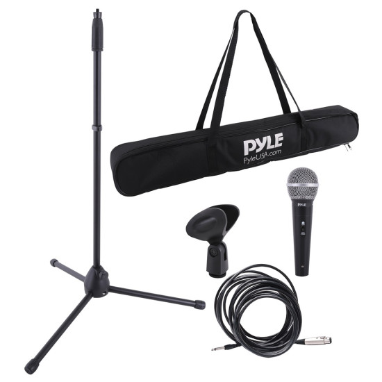 Pyle PDMIC88ST High-End Metal Microphone Kitdo 45527167