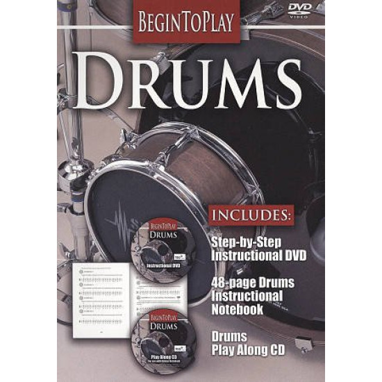 Begin to Play Drums (DVD) - NLA do 4926126